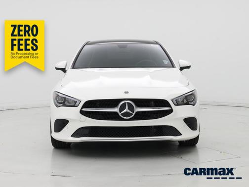 White 2020 Mercedes-Benz CLA 250