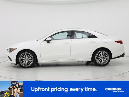 White 2020 Mercedes-Benz CLA 250