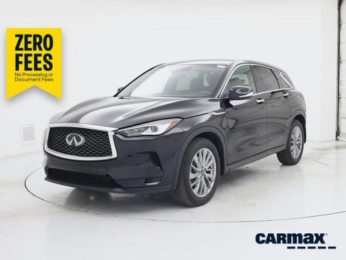 Black 2023 INFINITI QX50 Pure