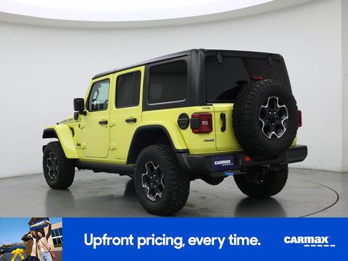 Yellow 2023 Jeep Wrangler 4xe Unlimited Rubicon