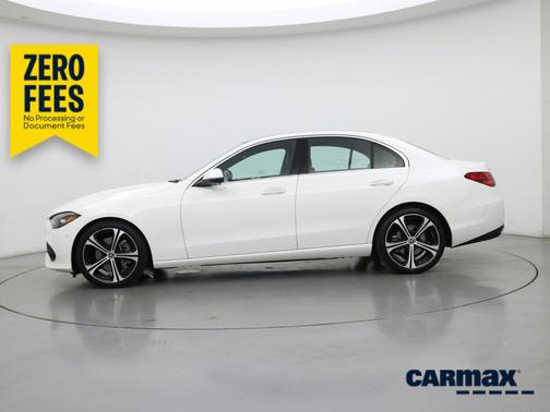 White 2025 Mercedes-Benz C-Class