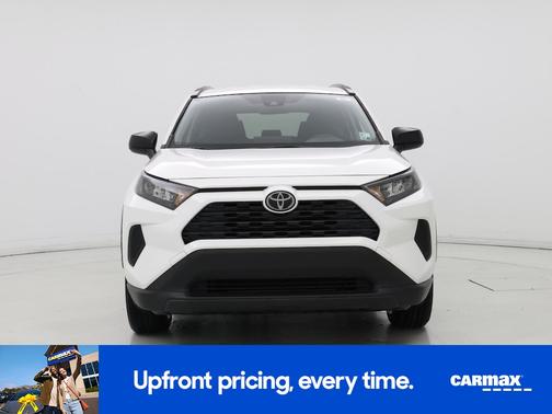 White 2019 Toyota RAV4 LE
