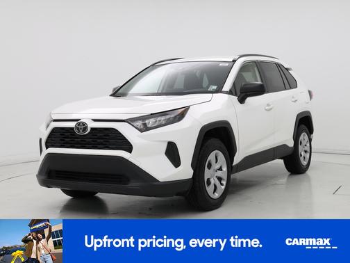 White 2019 Toyota RAV4 LE