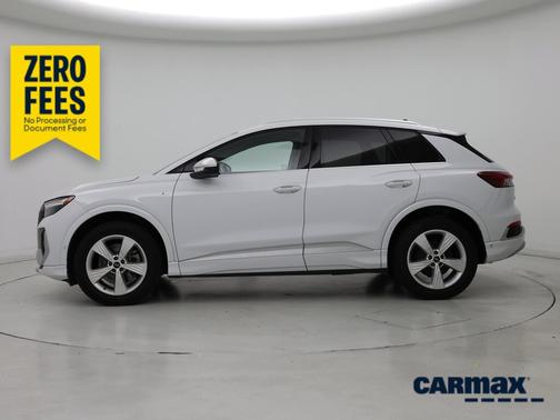 White 2024 Audi Q4 e-tron Premium Plus