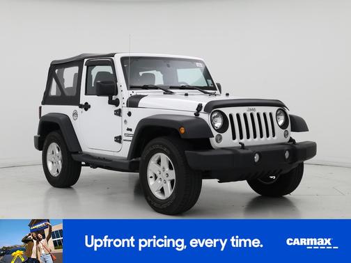 White 2015 Jeep Wrangler Sport