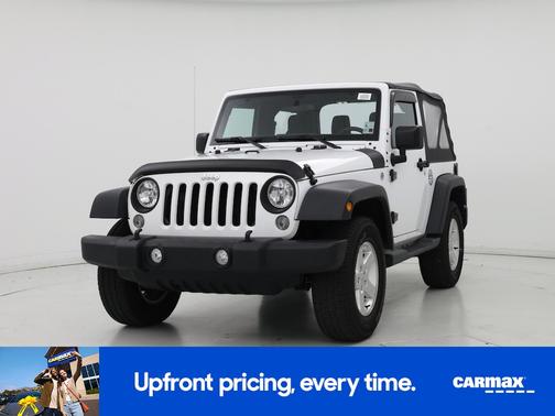 White 2015 Jeep Wrangler Sport