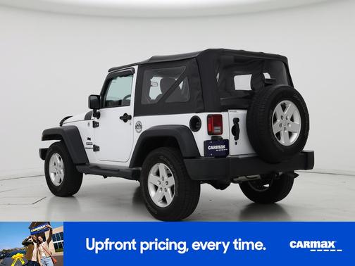 White 2015 Jeep Wrangler Sport
