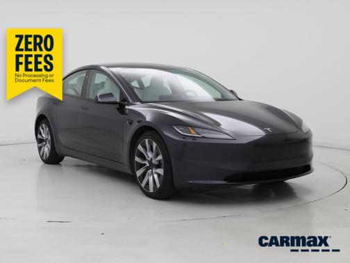 Gray 2025 Tesla Model 3 Long Range