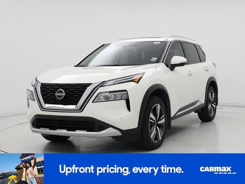 White 2023 Nissan Rogue Platinum