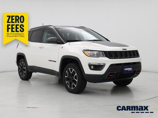 White 2021 Jeep Compass Trailhawk