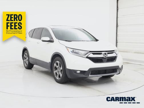 White 2018 Honda CR-V EX