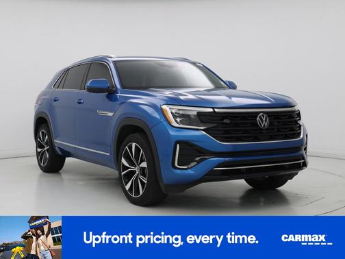 Blue 2024 Volkswagen Atlas Cross Sport SEL Premium R-Line