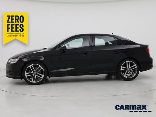 Black 2019 Audi A3 Titanium Premium