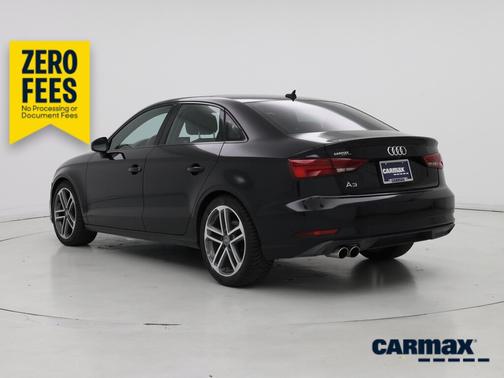 Black 2019 Audi A3 Titanium Premium