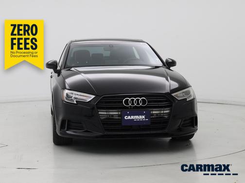 Black 2019 Audi A3 Titanium Premium