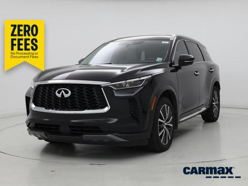 Black 2023 INFINITI QX60 Sensory
