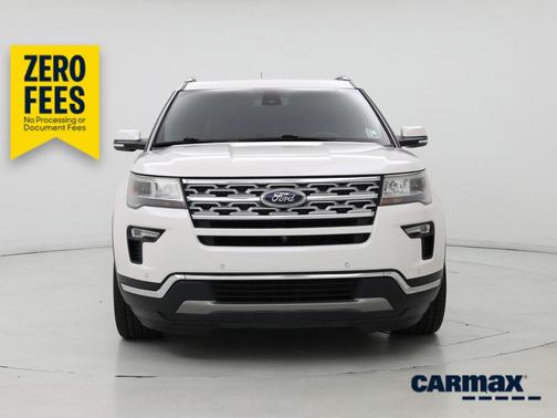 White 2018 Ford Explorer Limited