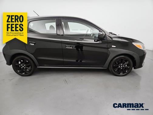 Black 2024 Mitsubishi Mirage Black Edition