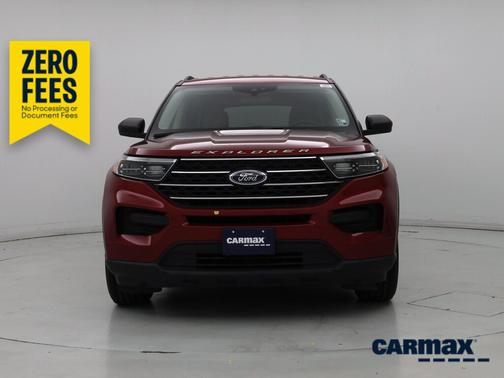 Red 2021 Ford Explorer XLT