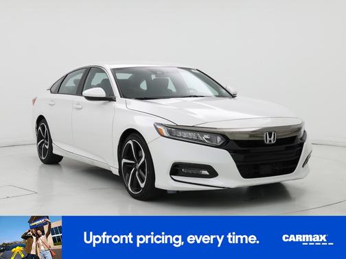 White 2019 Honda Accord Sport