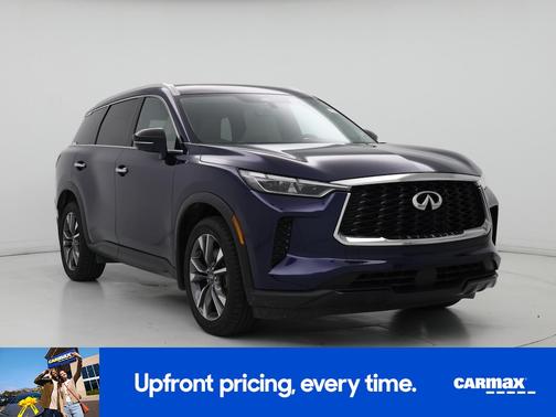 Blue 2023 INFINITI QX60 Luxe
