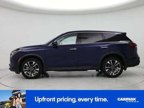 Blue 2023 INFINITI QX60 Luxe