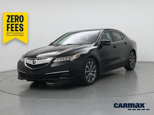 Black 2016 Acura TLX