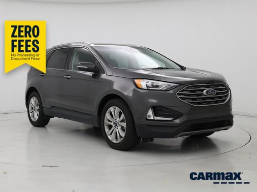 Gray 2019 Ford Edge Titanium