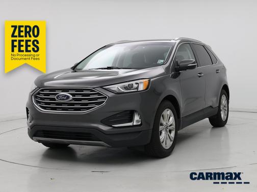 Gray 2019 Ford Edge Titanium