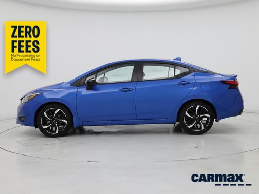 Blue 2024 Nissan Versa SR