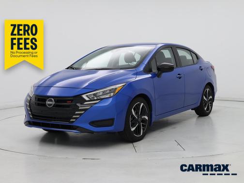Blue 2024 Nissan Versa SR
