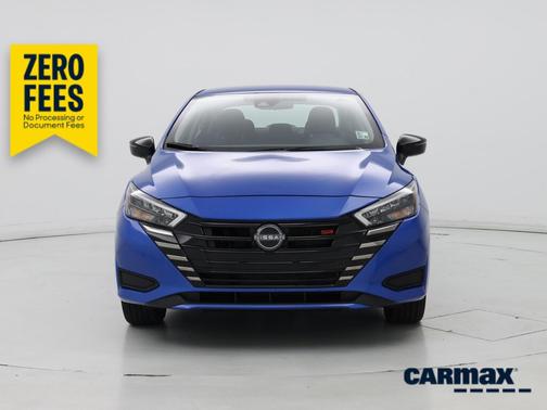 Blue 2024 Nissan Versa SR