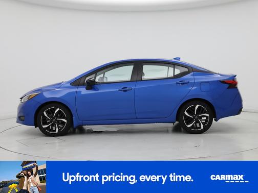Blue 2024 Nissan Versa SR