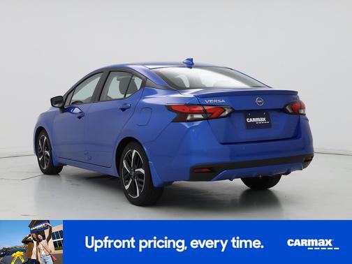 Blue 2024 Nissan Versa SR