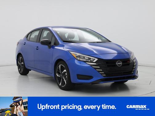 Blue 2024 Nissan Versa SR
