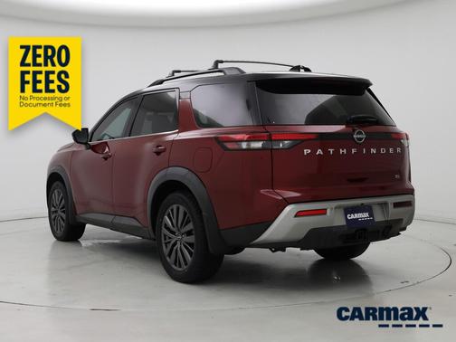 Red 2022 Nissan Pathfinder SL