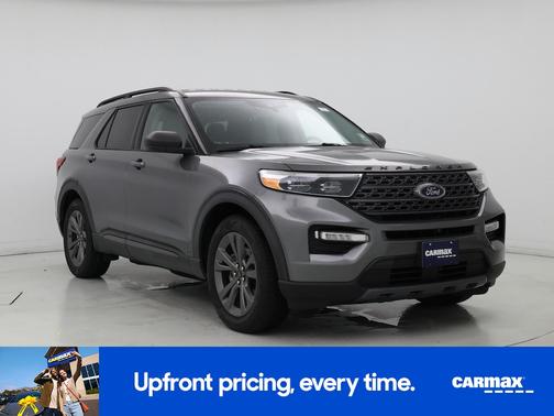 Gray 2021 Ford Explorer XLT