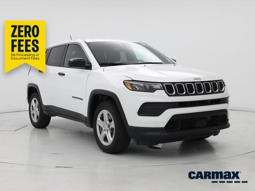 White 2023 Jeep Compass Sport