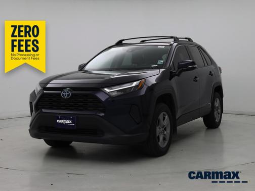 Blue 2024 Toyota RAV4 Hybrid XLE