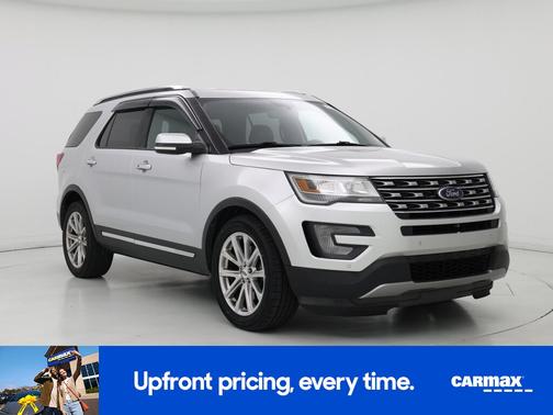 Silver 2017 Ford Explorer Limited