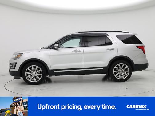 Silver 2017 Ford Explorer Limited
