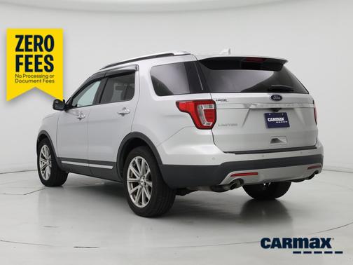 Silver 2017 Ford Explorer Limited