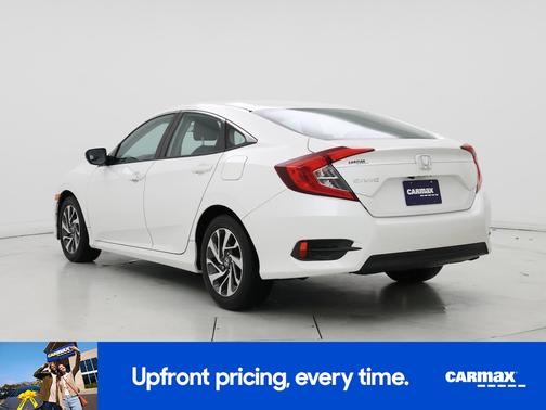 White 2016 Honda Civic EX