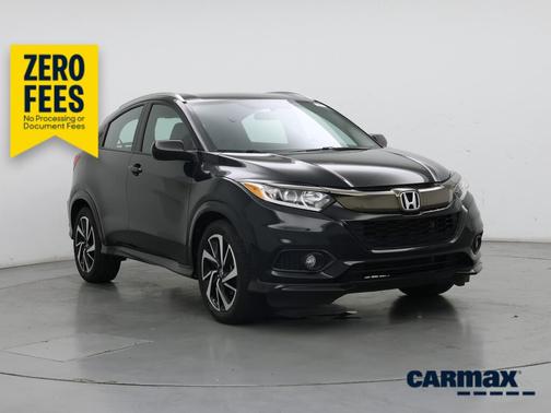 Black 2020 Honda HR-V Sport