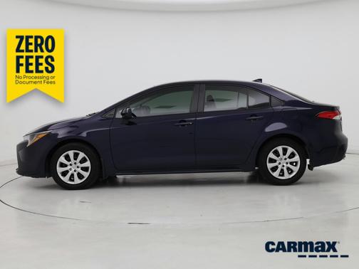 Blue 2025 Toyota Corolla LE