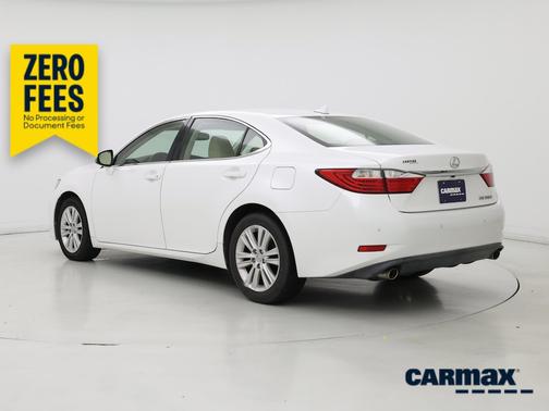 White 2014 Lexus ES 350