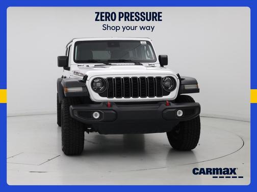White 2025 Jeep Wrangler Rubicon