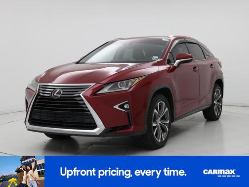 Red 2017 Lexus RX 350