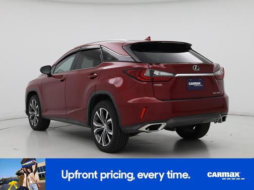 Red 2017 Lexus RX 350