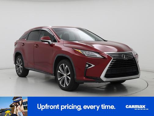 Red 2017 Lexus RX 350